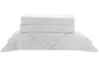 Jogo de Cama Bambu Lino Queen 400 Fios Branco