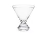 Jogo 6 de Copos em Vidro Base Diamantada Transparente 290ML