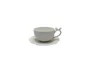 Jogo 8 Peças P/Chá Lacet em New Bone China 200ml Branco
