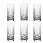 Jogo de 6 Copos em Cristal Strauss Long Drink - 395 ml - Pérola