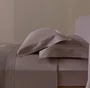 Jogo de Cama Queen 400 Fios Buddemeyer Luxus Lustra Penteado Bege
