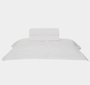 Jogo de Cama Queen Filetti Branco Queen Trussardi