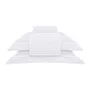 Jogo de Cama Queen Palladio Cor Branco/Branco