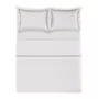 Jogo de Cama Queen Vercelli Branco C/Pistacchio