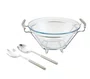Jogo P/Salada Chambord  em Vidro Borossilicato 3 peças