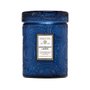 Mini Vela Pote Vidro 50h Relevo  Mediterranean Lemon