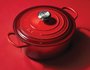 Panela Redonda 20Cm Vermelha Le Creuset