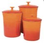 Porta Mantimentos 3,3L Laranja