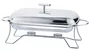 Rechaud Retangular 3L Inox