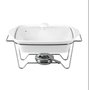 Rechaud Porcelana com Tampa em Vidro