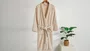 Roupão Kimono C/Pipping Rosa Peach Tamanho G