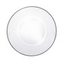 Conjunto 4 Sousplat de Cristal Thin Edge Prata - Wolff