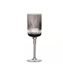 Taça de Cristal Strauss Água 400 ml Harmonia Cinza