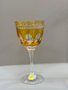 Taça Aguá Lapidada 17 Amarelo