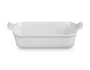 Travessa Retangular Heritage  26CM White