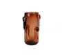 Vaso Decorativo C/Detalhe Relevos Marrom