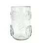 Vaso Decorativo Vidro Transparente C Detalhe em Murano